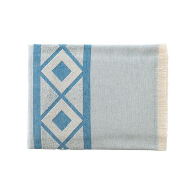 MALEK Многофункциональное полотенце, цвет синий - 99046-104- Фото №3