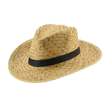 JEAN POLI Шляпа из натуральной соломы, цвет черный - 99082-103- Фото №1