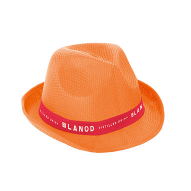 MANOLO POLI Шляпа, цвет оранжевый - 99086-128- Фото №1