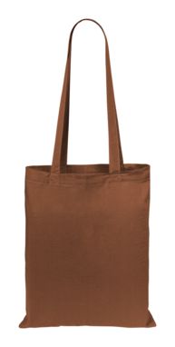 Хлопковая сумка для покупок, цвет коричневый - AP721145-09- Фото №2