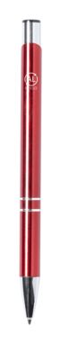 Шариковая ручка Luggins, цвет красный - AP722681-05- Фото №5