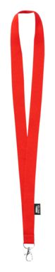 Шнурок для бейджа Loriet, цвет красный - AP722707-05- Фото №1