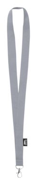 Шнурок для бейджа Loriet, колір сірий - AP722707-77- Фото №1