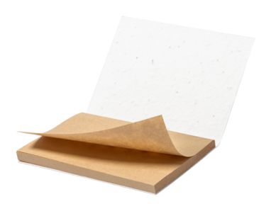 Блокнот из бумаги с семенами  Zomek, цвет натуральный - AP722723-00- Фото №1