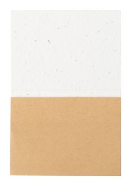 Блокнот из бумаги с семенами  Zomek, цвет натуральный - AP722723-00- Фото №5