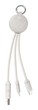 USB-кабель для зарядки Dumof, цвет натуральный - AP722736-00- Фото №1