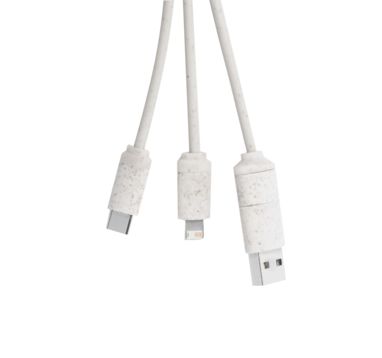 USB-кабель для заряджання Dumof, колір натуральний - AP722736-00- Фото №3