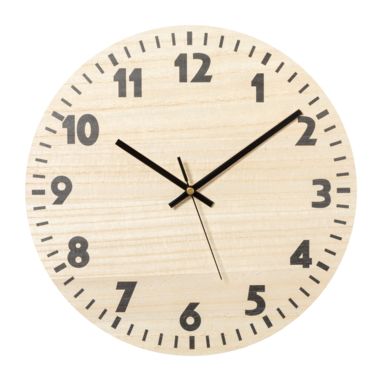 Настінний годинник Yustry, колір натуральний - AP722753- Фото №1