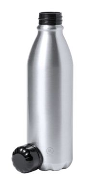 Спортивная бутылка Kristum, цвет серебро - AP722809-21- Фото №3