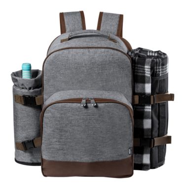 Рюкзак для пікніка Seyman, колір сірий - AP722850-77- Фото №4