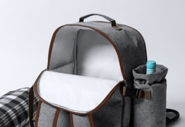 Рюкзак для пікніка Seyman, колір сірий - AP722850-77- Фото №10