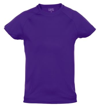 Детская спортивная футболка Tecnic Plus K, цвет пурпурный  размер 10-12 - AP791931-13_10-12- Фото №2