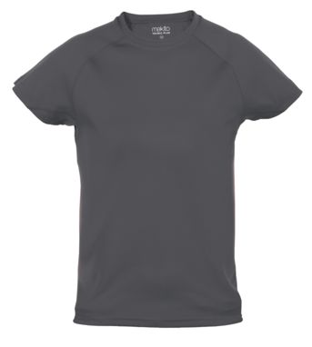 Детская спортивная футболка Tecnic Plus K, цвет серый  размер 10-12 - AP791931-77_10-12- Фото №1