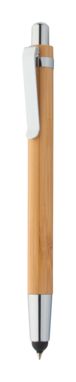 Бамбукова кулькова ручка Tashania Black, колір натуральний - AP800489- Фото №1