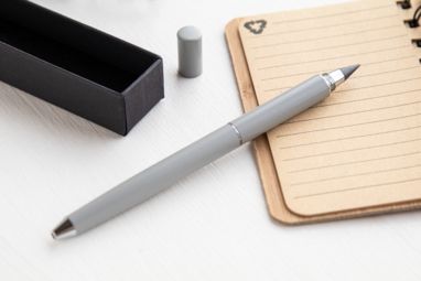Шариковая ручка без чернил Elevoid, цвет серый - AP800497-77- Фото №9