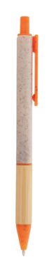 Шариковая ручка Borgy, цвет оранжевый - AP800501-03- Фото №4
