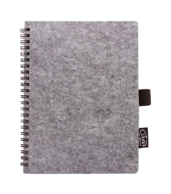 Блокнот A6 формату Felbook A6, цвет серый - AP800511-77- Фото №1