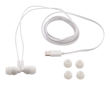 Навушники USB-C Celody, колір білий - AP800523-01- Фото №5