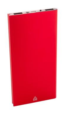 Павербанк RaluSol, цвет красный - AP800529-05- Фото №3