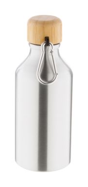 Спортивная бутылка Monbo, цвет серебро - AP808046-21- Фото №3