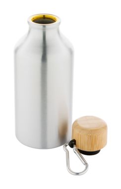 Спортивная бутылка Monbo, цвет серебро - AP808046-21- Фото №4