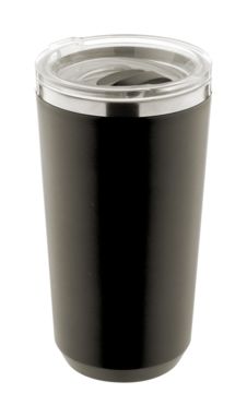 Термокружка Lungogo, цвет черный - AP808050-10- Фото №1