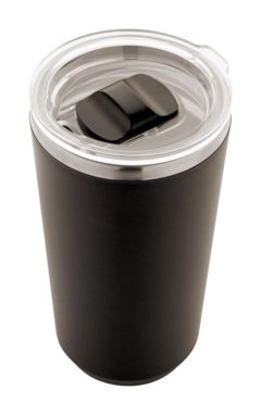 Термокружка Lungogo, цвет черный - AP808050-10- Фото №4