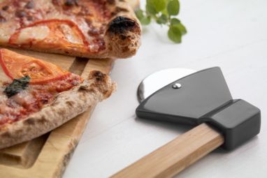 Нож для пиццы Pizzax, цвет черный - AP808054-10- Фото №5