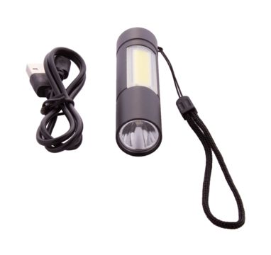 Перезаряжаемый фонарик Chargelight Plus, цвет черный - AP844052- Фото №8