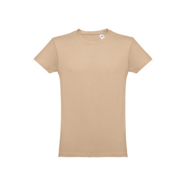 THC LUANDA. Чоловіча футболка, колір світло-коричневий  розмір L - 30102-111-L- Фото №1