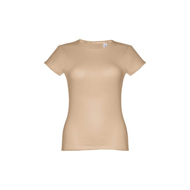 THC SOFIA Женская футболка, цвет светло-коричневый  размер L - 30106-111-L- Фото №1