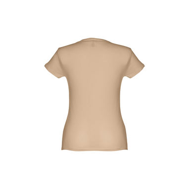 THC SOFIA. Жіноча футболка, колір світло-коричневий  розмір L - 30106-111-L- Фото №2