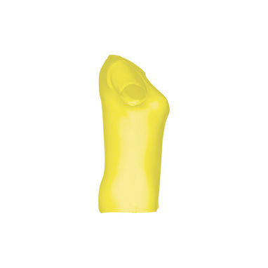 THC SOFIA. Жіноча футболка, колір жовтий лайм  розмір L - 30106-148-L- Фото №3