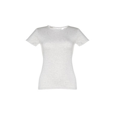 THC SOFIA. Жіноча футболка, колір білий меланж  розмір L - 30106-196-L- Фото №1