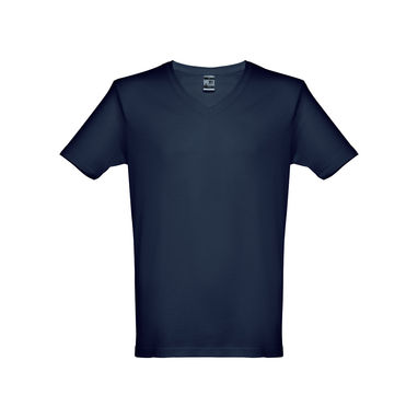 THC ATHENS Мужская футболка, цвет синий  размер L - 30116-104-L- Фото №1