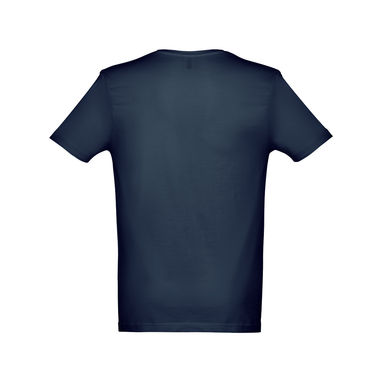 THC ATHENS Мужская футболка, цвет синий  размер XXL - 30116-104-XXL- Фото №2