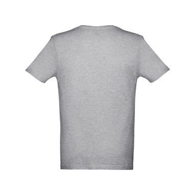 THC ATHENS Мужская футболка, цвет матовый cветло-серый  размер L - 30116-183-L- Фото №2