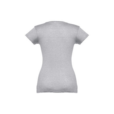 THC ATHENS WOMEN Женская футболка, цвет матовый cветло-серый  размер L - 30118-183-L- Фото №2
