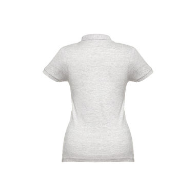 THC EVE. Жіноче поло, колір білий меланж  розмір L - 30135-196-L- Фото №2