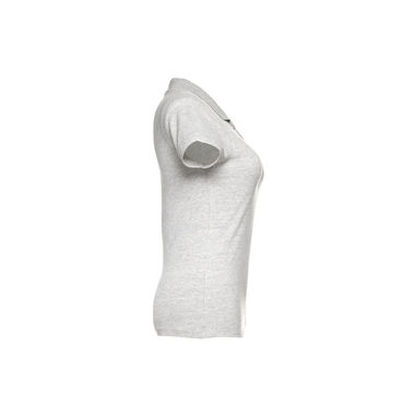 THC EVE. Жіноче поло, колір білий меланж  розмір M - 30135-196-M- Фото №3