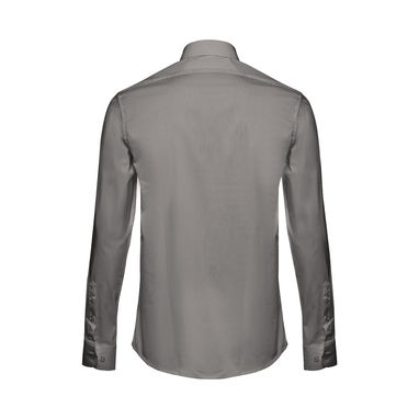 THC PARIS Мужская рубашка popeline, цвет серый  размер M - 30151-113-M- Фото №2