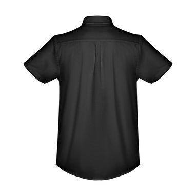 THC LONDON. Оксфордська сорочка для чоловіків, колір чорний  розмір L - 30157-103-L- Фото №2