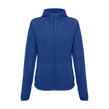 THC HELSINKI WOMEN Женская флисовая куртка с молнией, цвет королевский синий  размер L - 30165-114-L- Фото №1