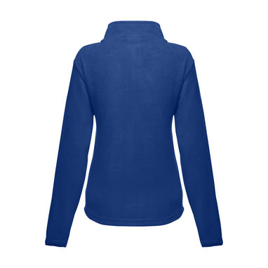 THC HELSINKI WOMEN Женская флисовая куртка с молнией, цвет королевский синий  размер L - 30165-114-L- Фото №2