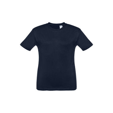 THC QUITO Детская футболка унисекс, цвет темно-синий  размер 2 - 30169-134-2- Фото №1