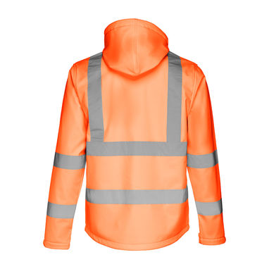THC ZAGREB WORK унисекс пальто, цвет оранжевый гексахром  размер L - 30182-198-L- Фото №2