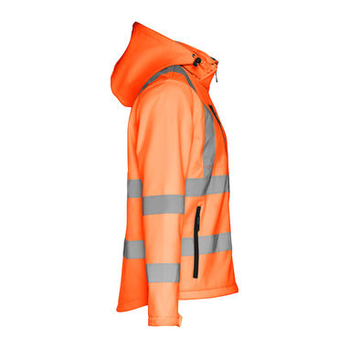 THC ZAGREB WORK унисекс пальто, цвет оранжевый гексахром  размер L - 30182-198-L- Фото №3