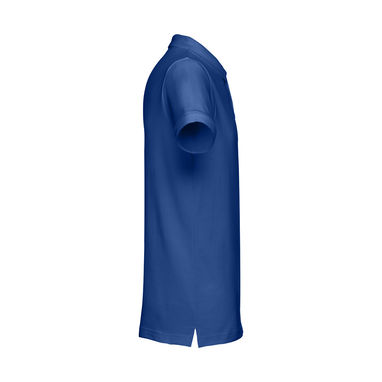 THC DHAKA Мужское поло, цвет королевский синий  размер S - 30208-114-S- Фото №3