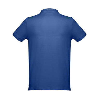 THC DHAKA Мужское поло, цвет королевский синий  размер XL - 30208-114-XL- Фото №2