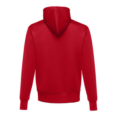THC SKOPJE. Чоловіча куртка з капюшоном, колір червоний  розмір L - 30246-105-L- Фото №2